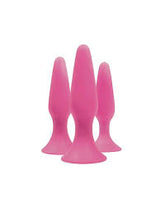 Set Anal Sliders - 3Pc Trainer Kit - Pink - Cake Sex Shop